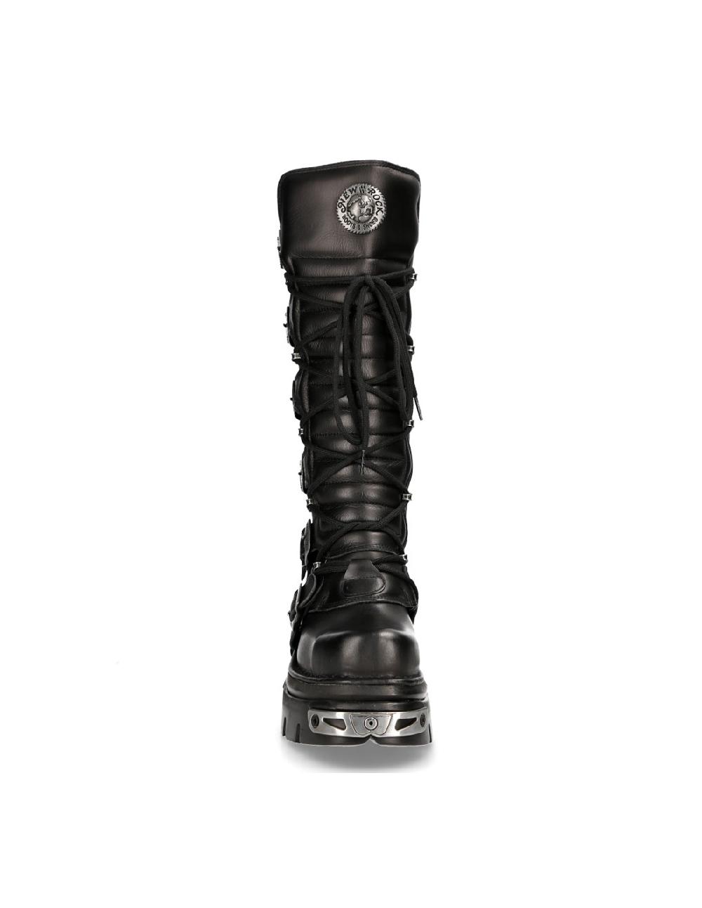 new rock HIGH BOOT METALLIC M-272MT-S1 Venta caliente
