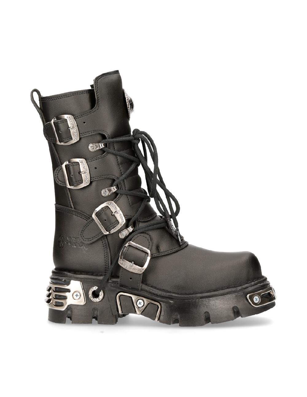 new rock M.373 VEGAN NEGRO REACTOR NEGRO TOBERAS O (TODO SINTETICO) Ventas relámpago