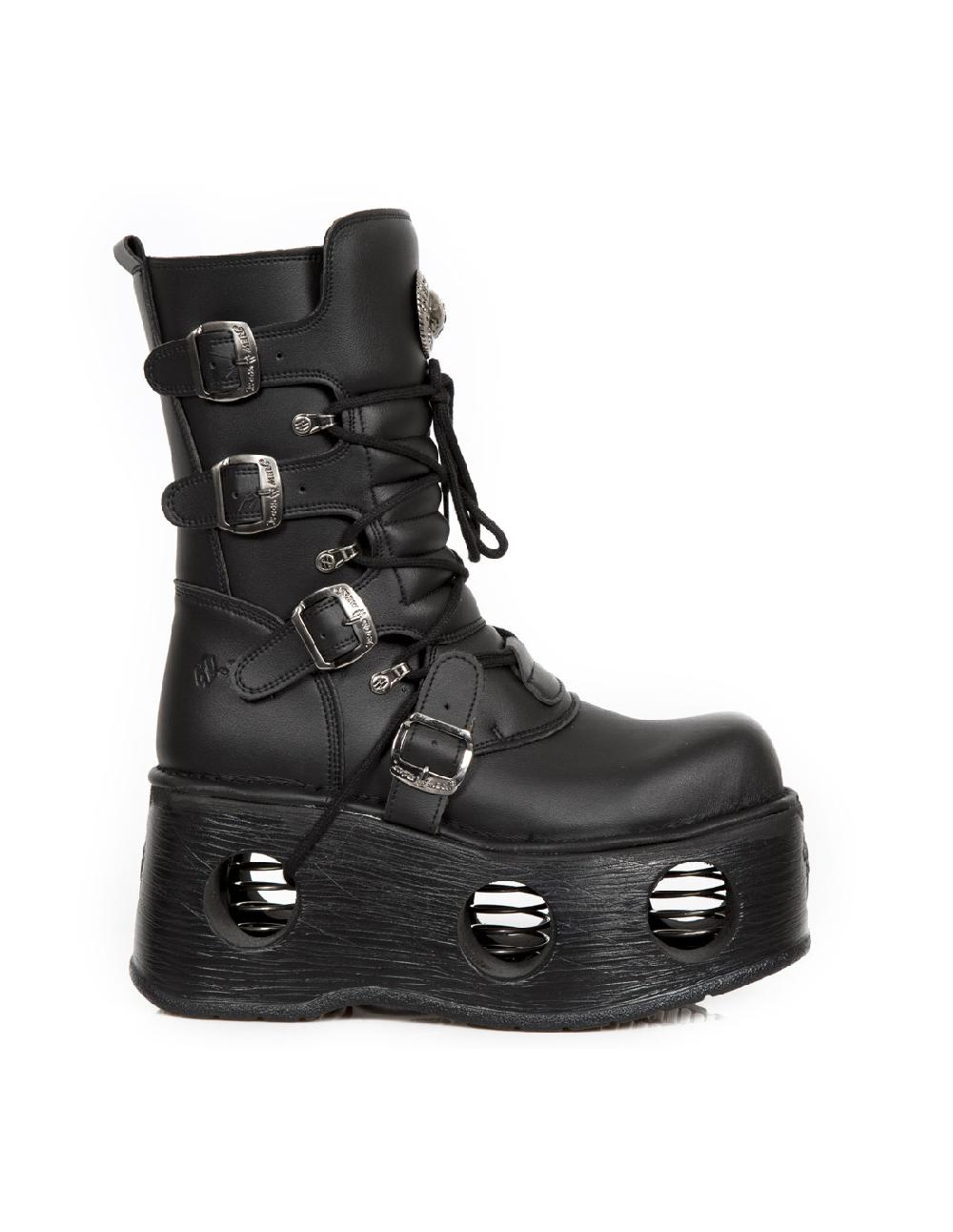 new rock BOOT METALLIC M-373-VC2 Envío gratis