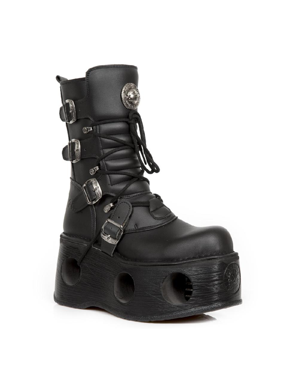 new rock BOOT METALLIC M-373-VC2 Envío gratis