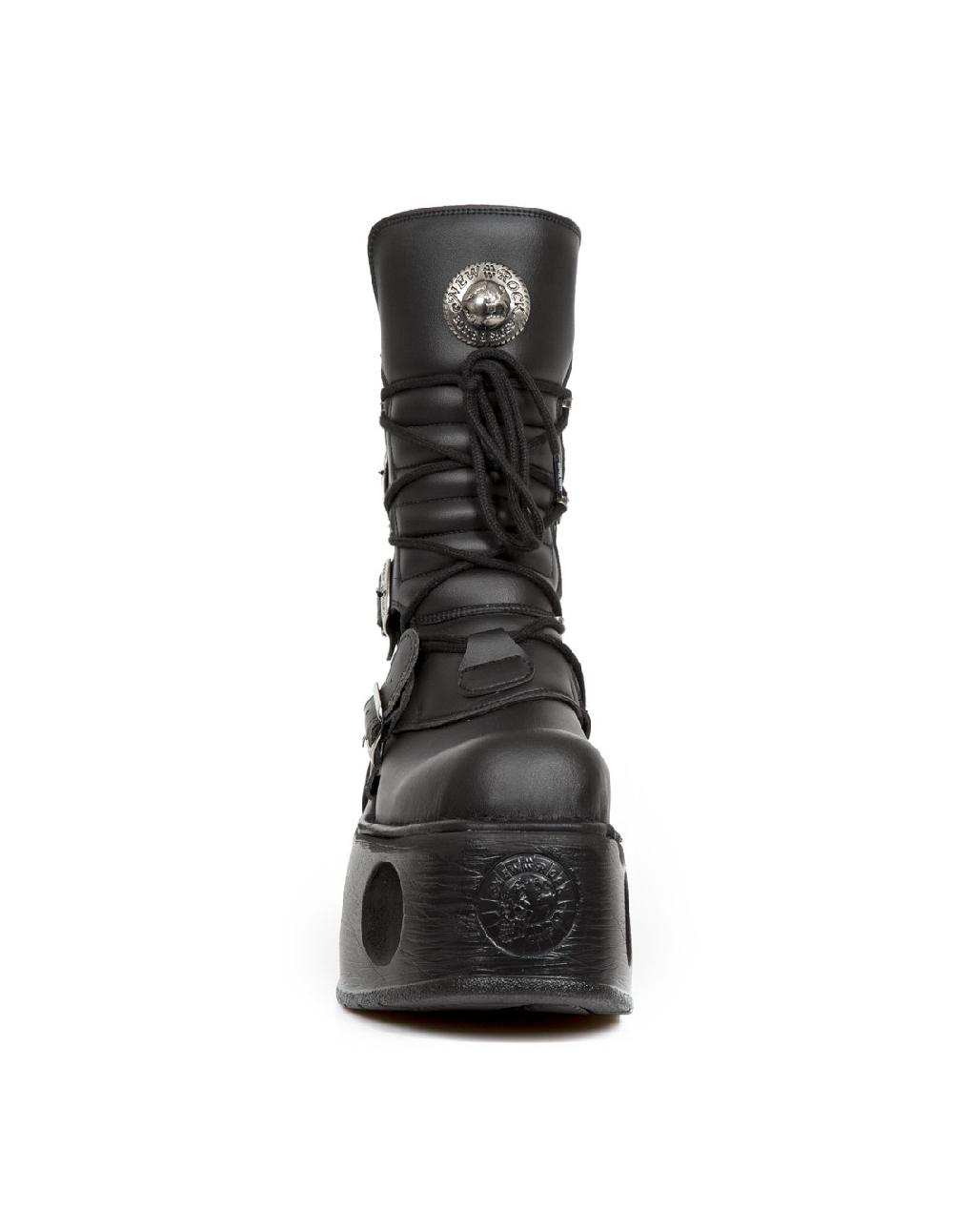 new rock BOOT METALLIC M-373-VC2 Envío gratis