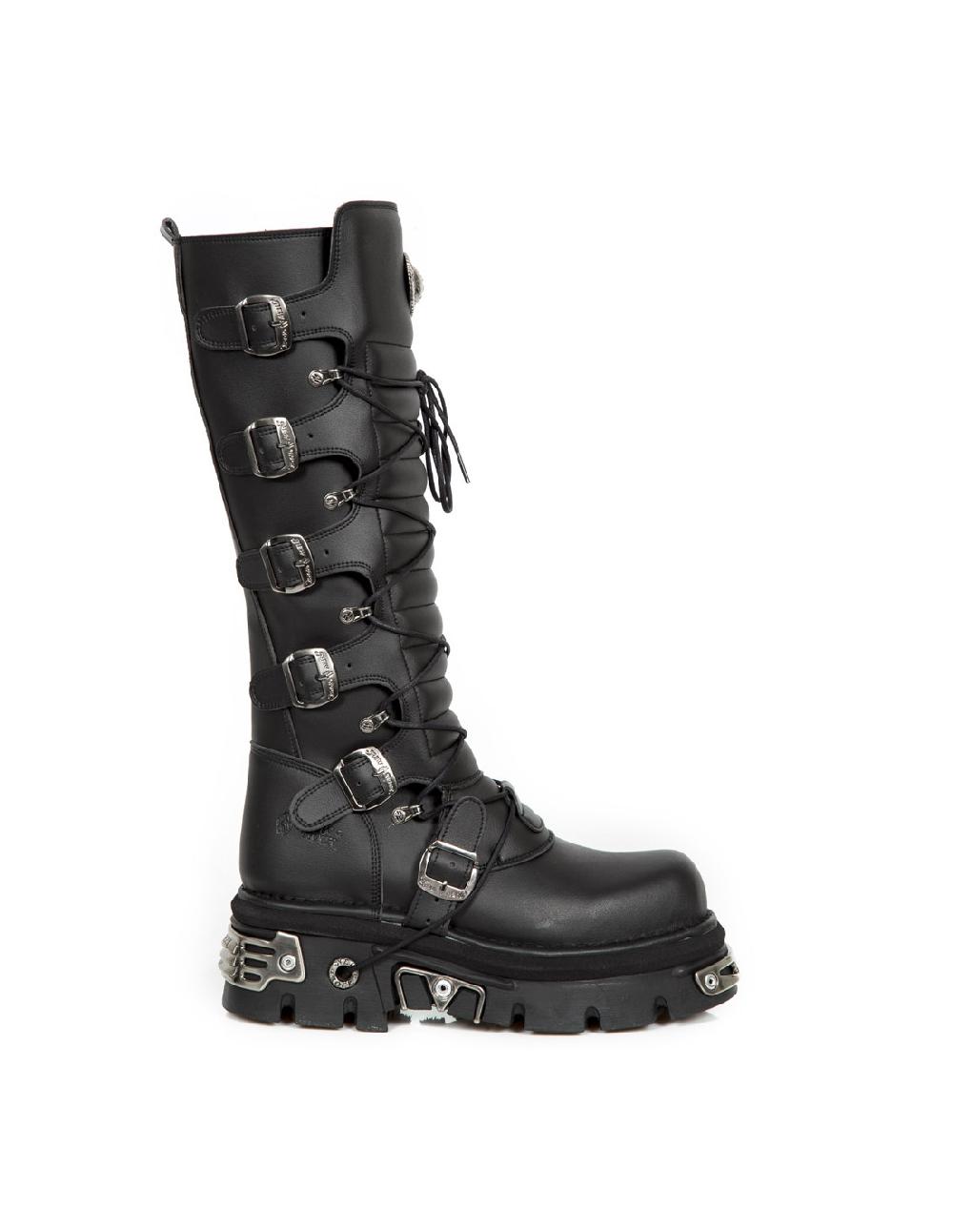new rock HIGH BOOT METALLIC M-272-VC1 Oferta especial