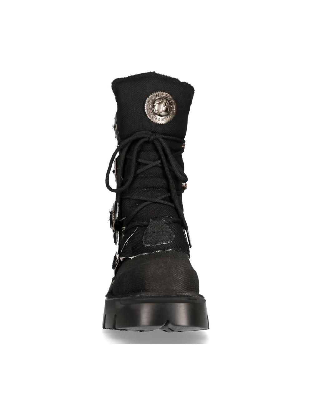 new rock BOOT BLACK REACTOR M-1473-RC1 Grandes descuentos