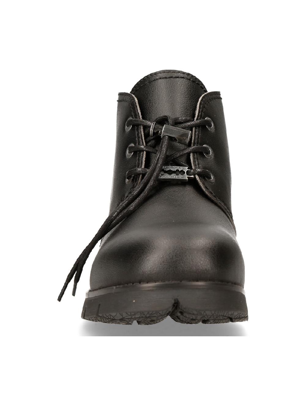 new rock SHOE BLACK RANGER WITH LACES M-RANGER042-V1 Envío gratis