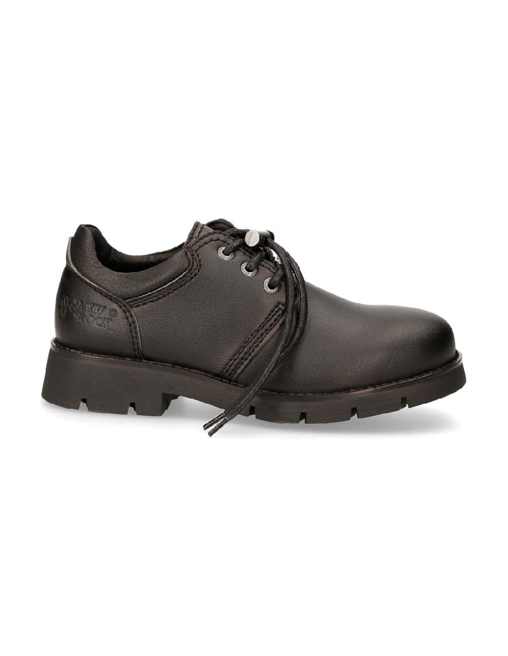 new rock SHOE BLACK RANGER WITH LACES M-RANGER043-V1 Precio ultrabajo