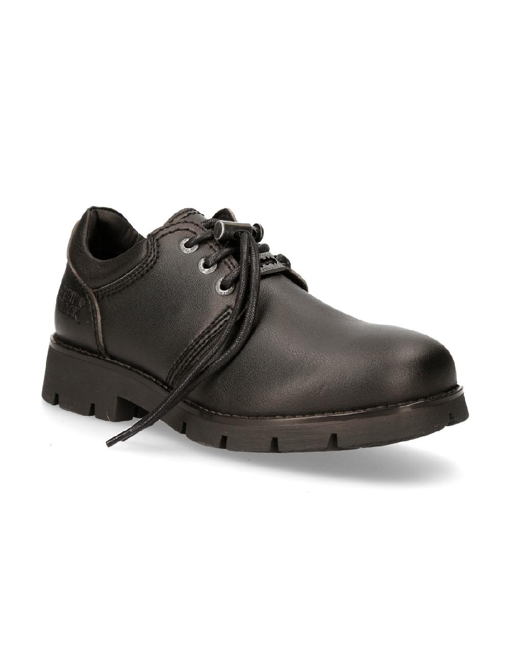 new rock SHOE BLACK RANGER WITH LACES M-RANGER043-V1 Precio ultrabajo
