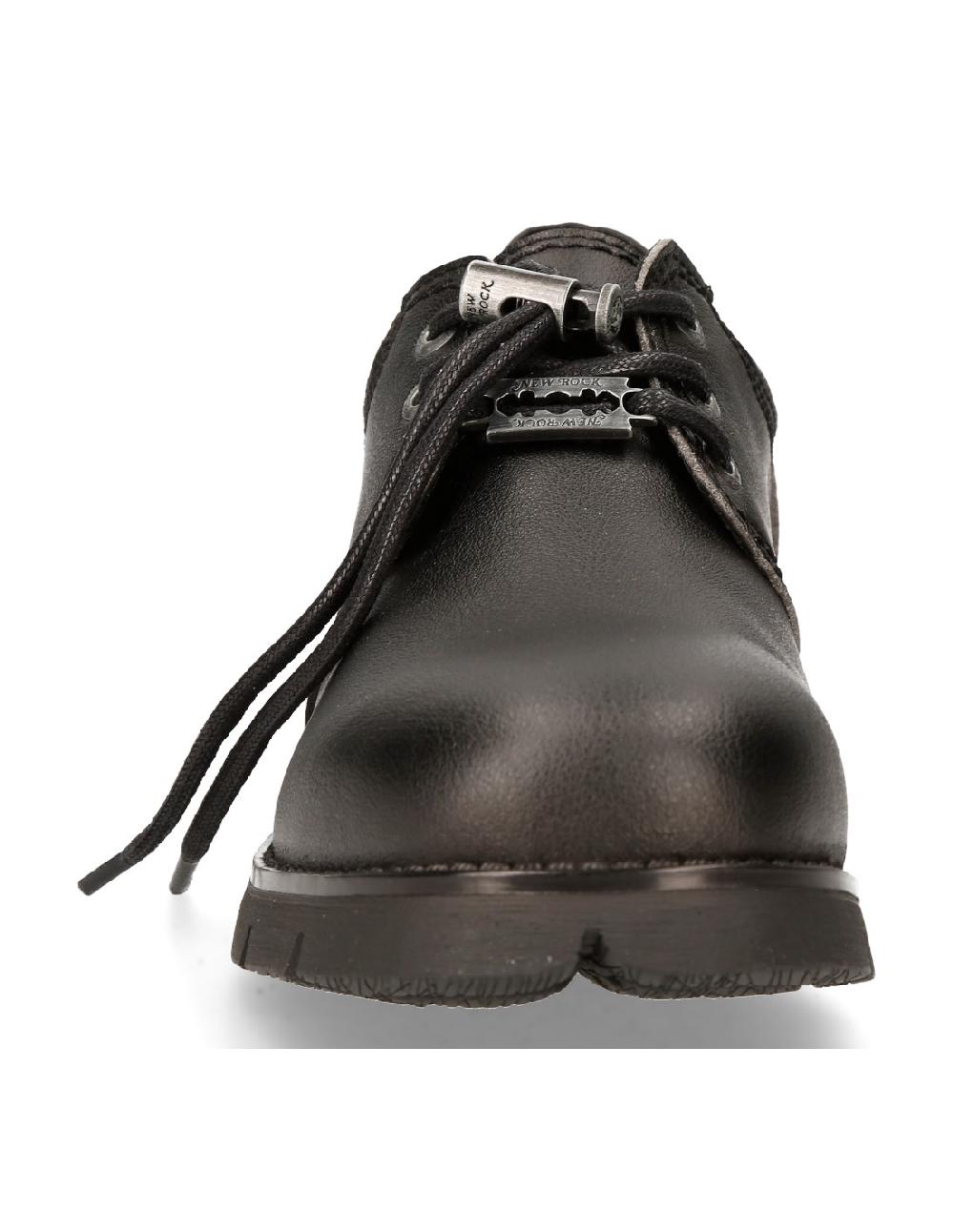 new rock SHOE BLACK RANGER WITH LACES M-RANGER043-V1 Precio ultrabajo