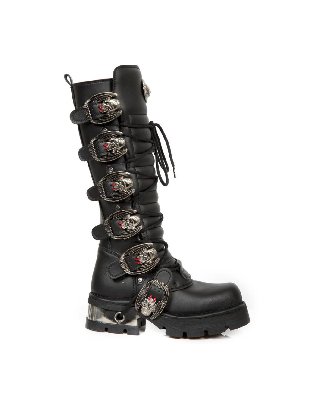new rock HIGH BOOT METALLIC M-272-C4 Descuento