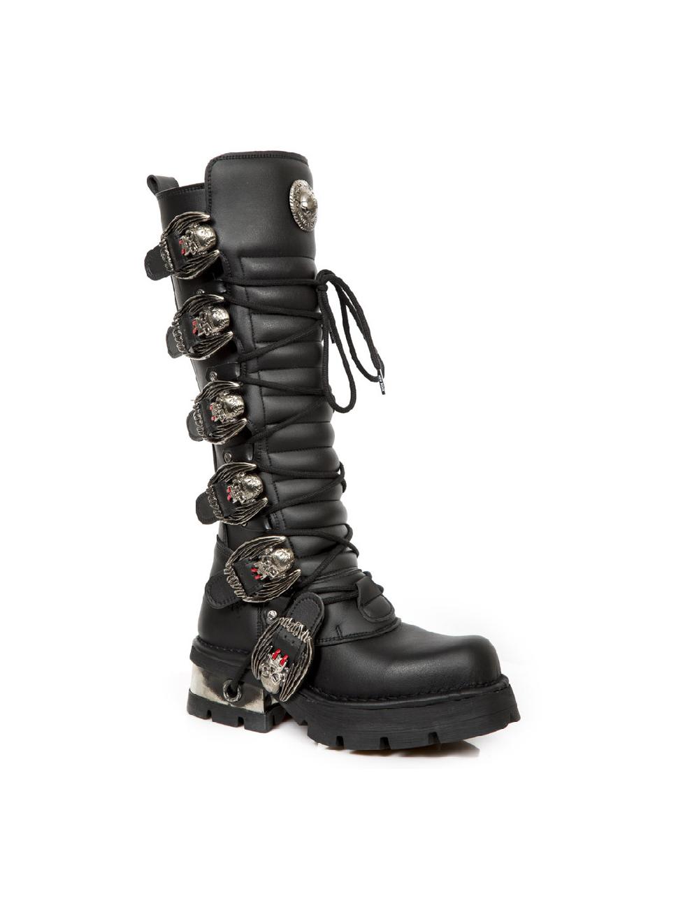new rock HIGH BOOT METALLIC M-272-C4 Descuento