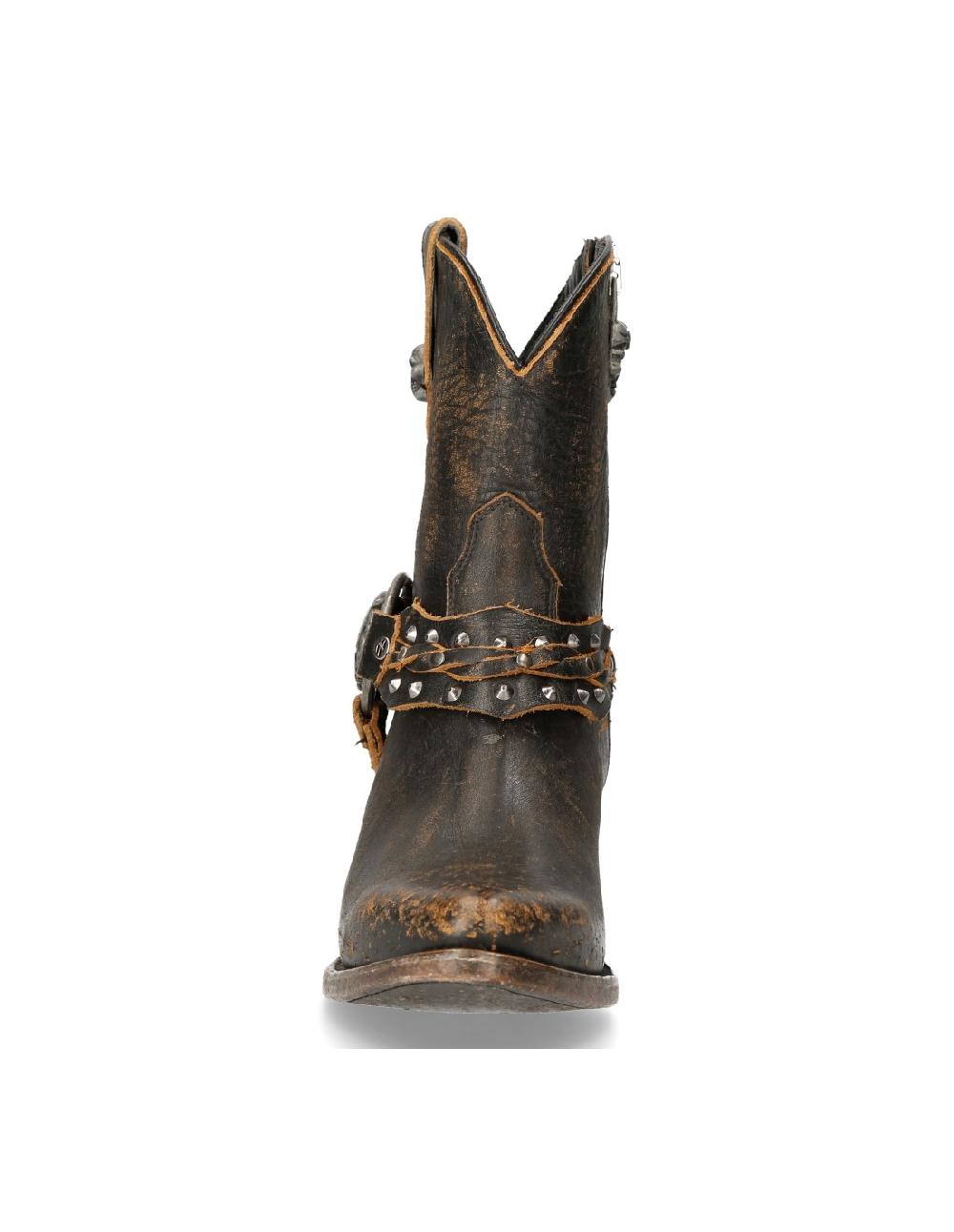 new rock ANKLE BOOT MOKA SUELA M-WSTM005-S2 Precio de fábrica