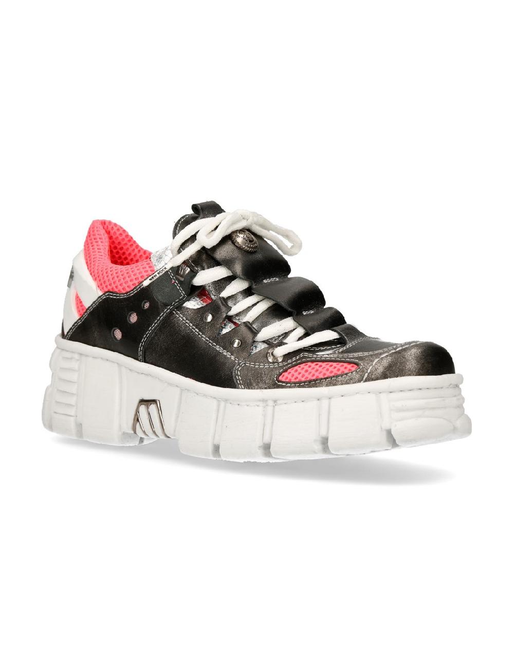 new rock SHOE TOWER WITH LACES M-WALL002-C10 Grandes descuentos