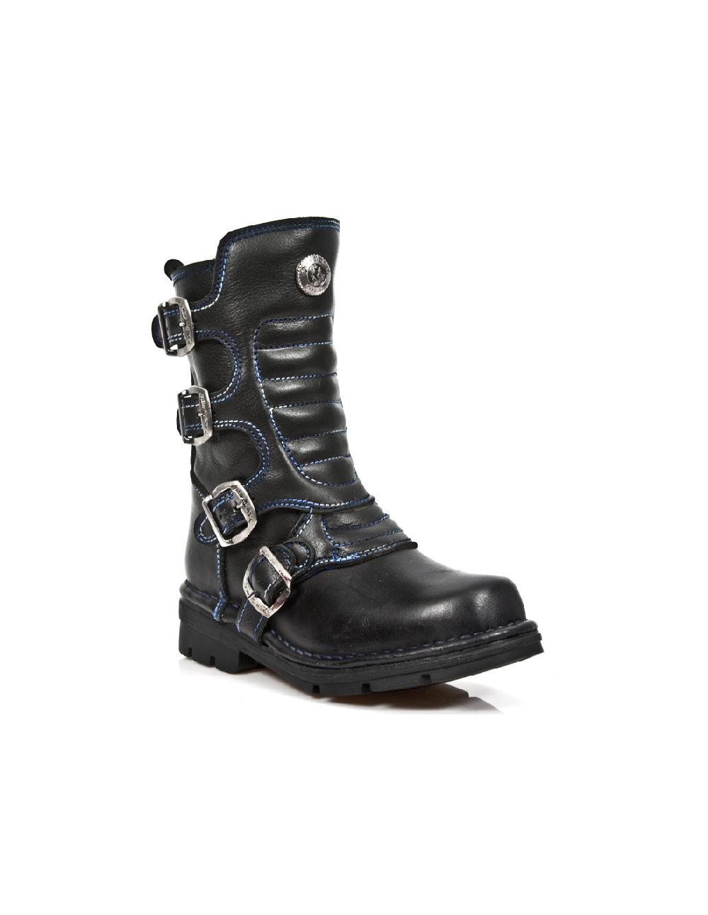 new rock BOOT METALLIC M-KID373-S2 Liquidación