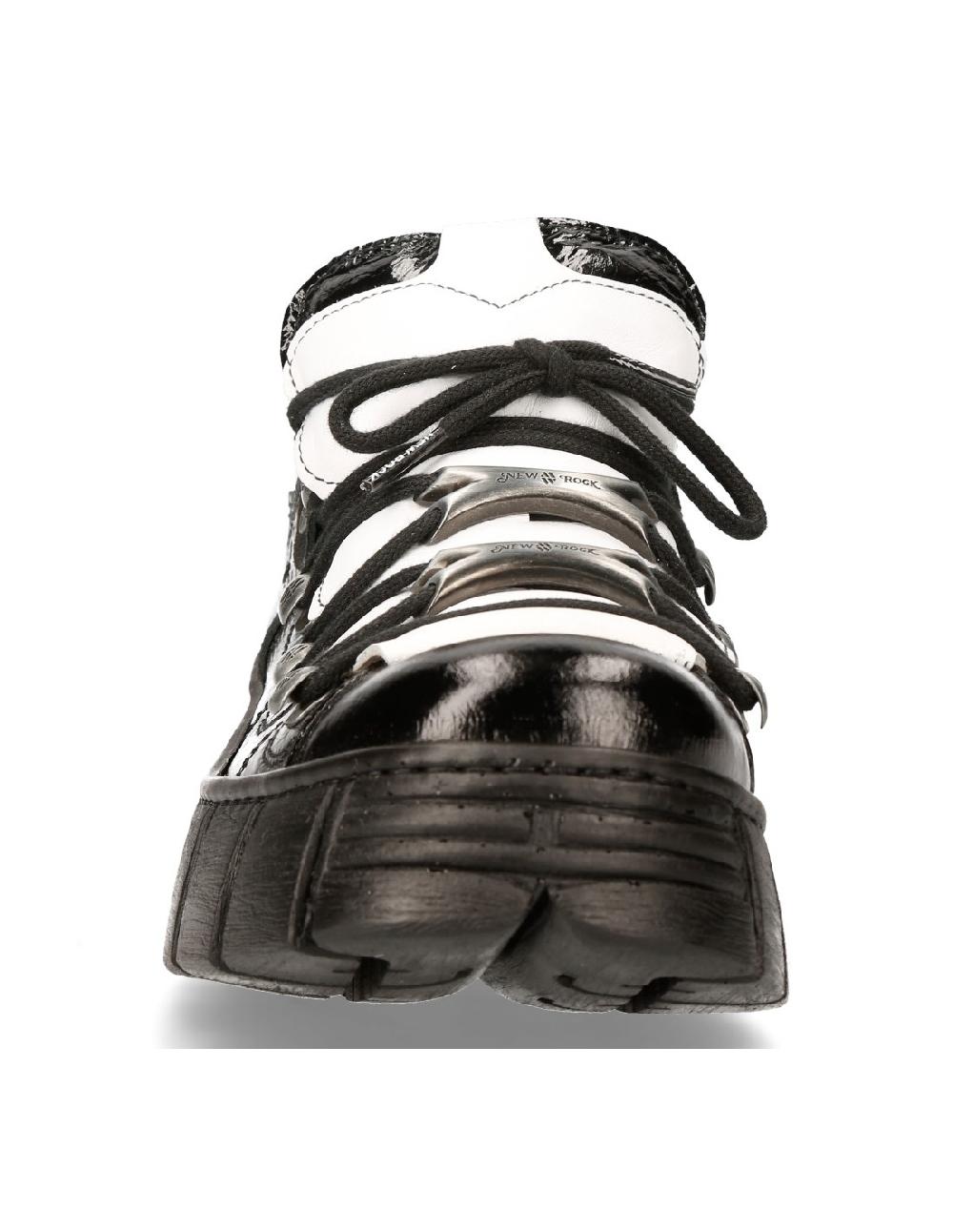 new rock SHOE BLACK TOWER WITH LACES M-WALL120N-S2 Descuento por venta flash