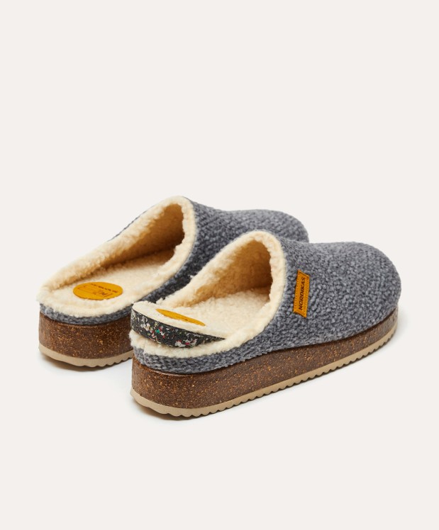 nordikas ZAPATILLAS DE CASA HOMBRE ALASKA GRIS Oferta especial de fábrica