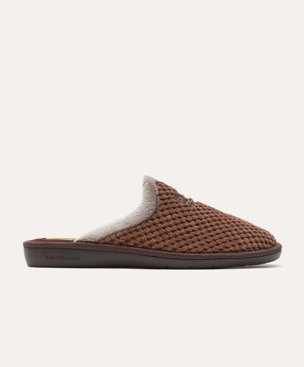 nordikas ZAPATILLAS DE CASA HOMBRE ANDES MARRON Superdescuento