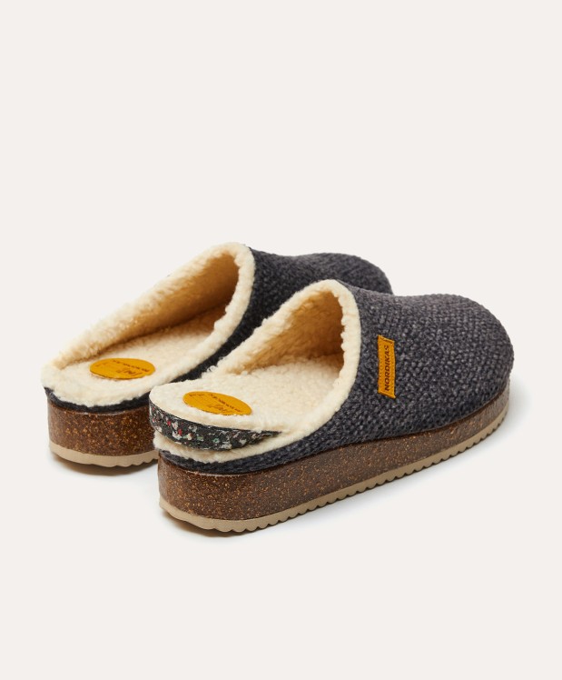 nordikas ZAPATILLAS DE CASA HOMBRE ALASKA PLOMO Liquidación
