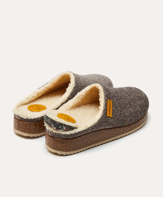 nordikas ZAPATILLAS DE CASA HOMBRE ALASKA TAUPE Envío internacional gratuito