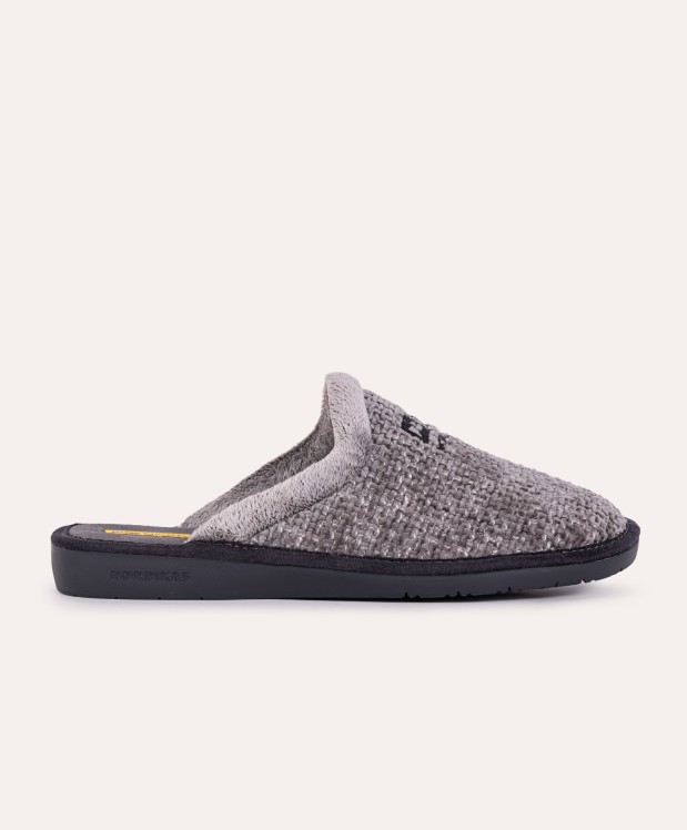 nordikas ZAPATILLAS DE CASA HOMBRE SIBERIA GRIS Tienda de fábrica