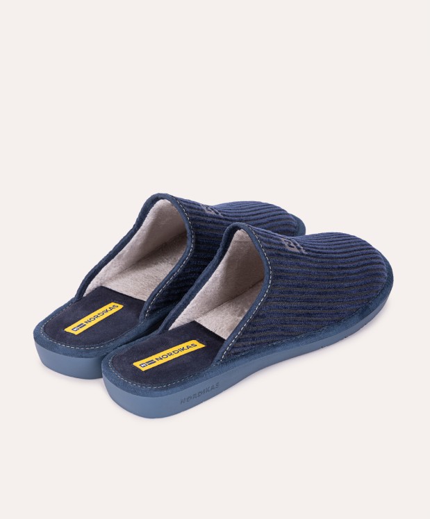 nordikas ZAPATILLAS DE CASA HOMBRE CORDELE MARINO Ahorra y exporta