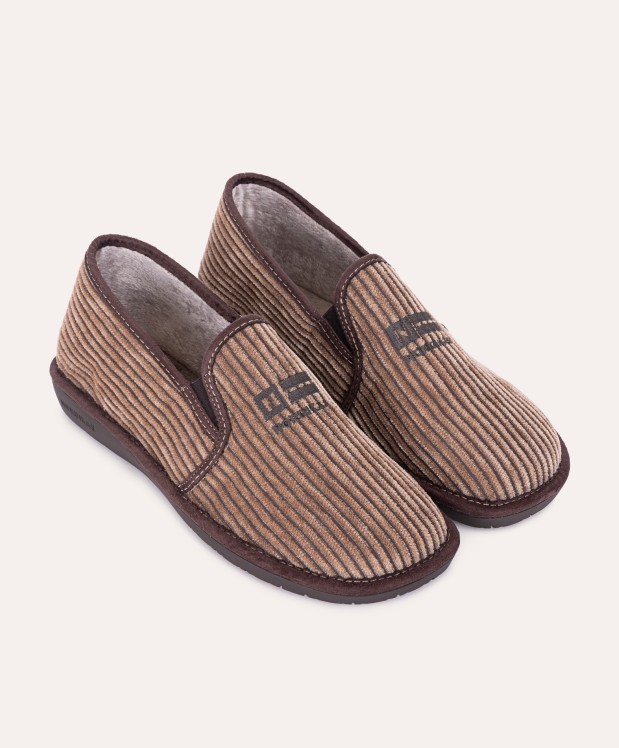 nordikas ZAPATILLAS DE CASA HOMBRE CORDELE MOKA Precios de Black Friday
