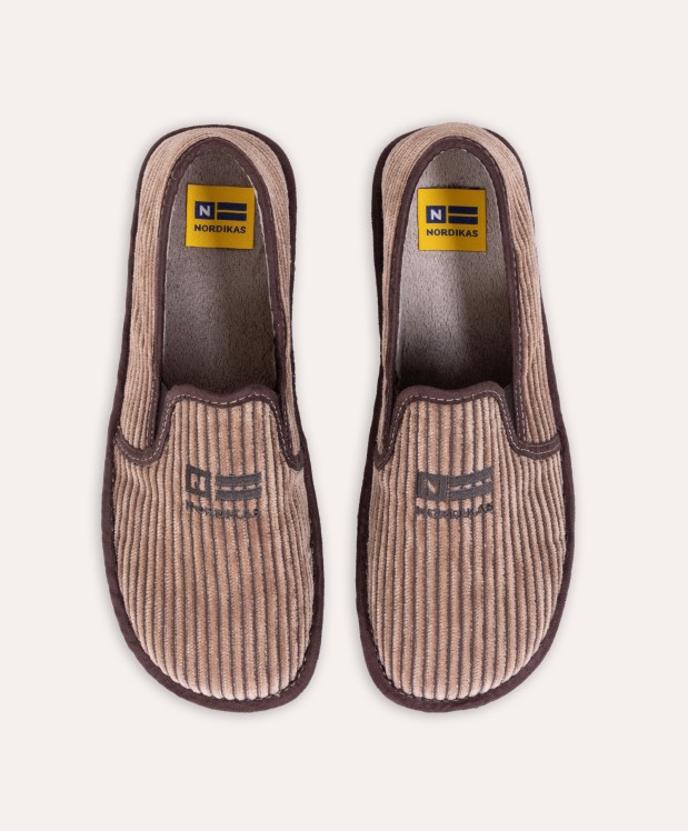 nordikas ZAPATILLAS DE CASA HOMBRE CORDELE MOKA Precios de Black Friday