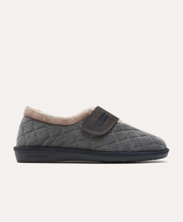 nordikas ZAPATILLAS DE CASA HOMBRE EDIMBURGO GRIS Descuentos del mes
