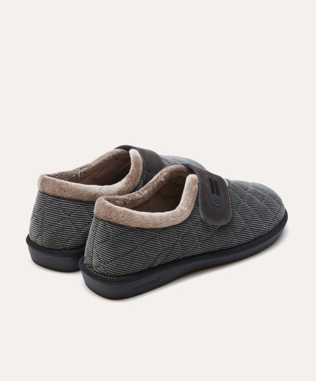 nordikas ZAPATILLAS DE CASA HOMBRE EDIMBURGO GRIS Descuentos del mes
