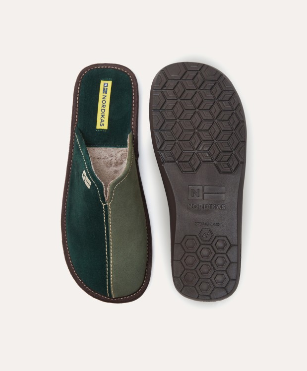 nordikas ZAPATILLAS DE CASA HOMBRE AFELPADO BOTELLA Última moda