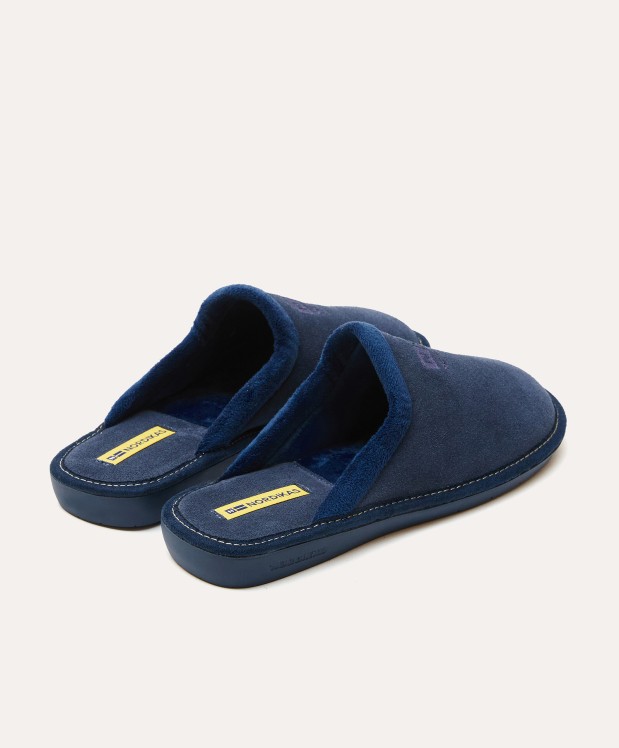 nordikas ZAPATILLAS DE CASA HOMBRE AFELPADO JEANS Grandes ahorros