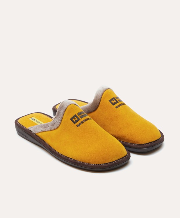 nordikas ZAPATILLAS DE CASA HOMBRE AFELPADO YELLOW Rebajas de fin de temporada