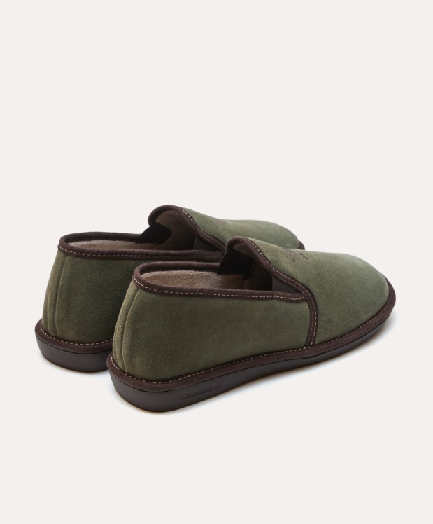 nordikas ZAPATILLAS DE CASA HOMBRE AFELPADO MUSGO Rebajas baratas