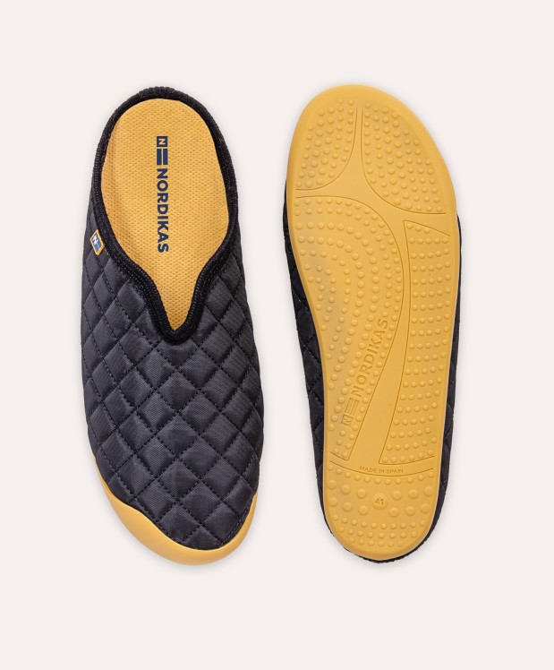 nordikas ZAPATILLAS DE CASA HOMBRE BELFORD NEGRO Solo hoy