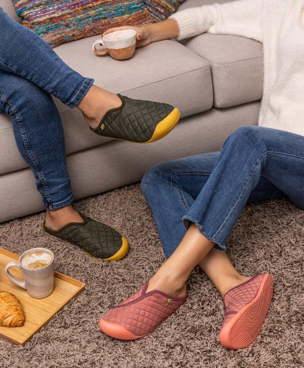 nordikas ZAPATILLAS DE CASA HOMBRE BELFORD KAKI Promoción trimestral
