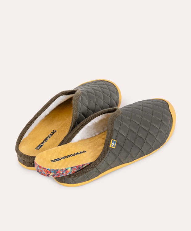 nordikas ZAPATILLAS DE CASA HOMBRE BELFORD KAKI Promoción trimestral