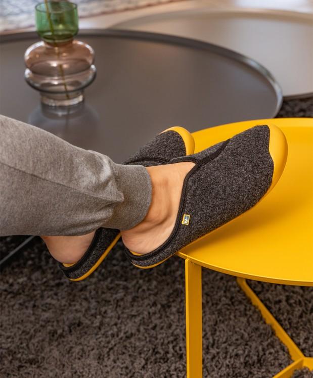 nordikas ZAPATILLAS DE CASA HOMBRE ARTIK NEGRO Superdescuento