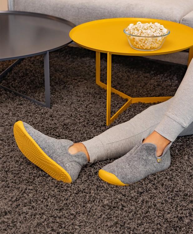 nordikas ZAPATILLAS DE CASA HOMBRE ARTIK GRIS Envío internacional gratuito