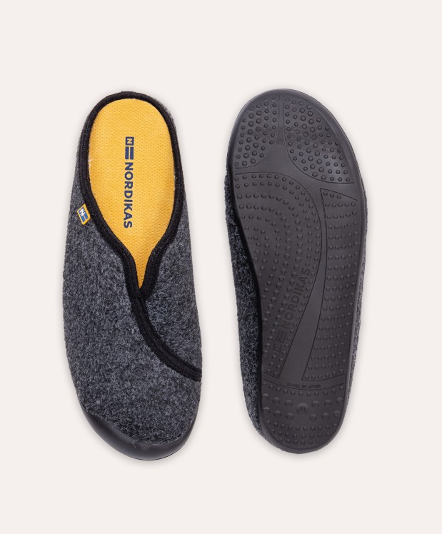 nordikas ZAPATILLAS DE CASA HOMBRE ARTIK NEGRO PISO NEGRO Ahorra y exporta