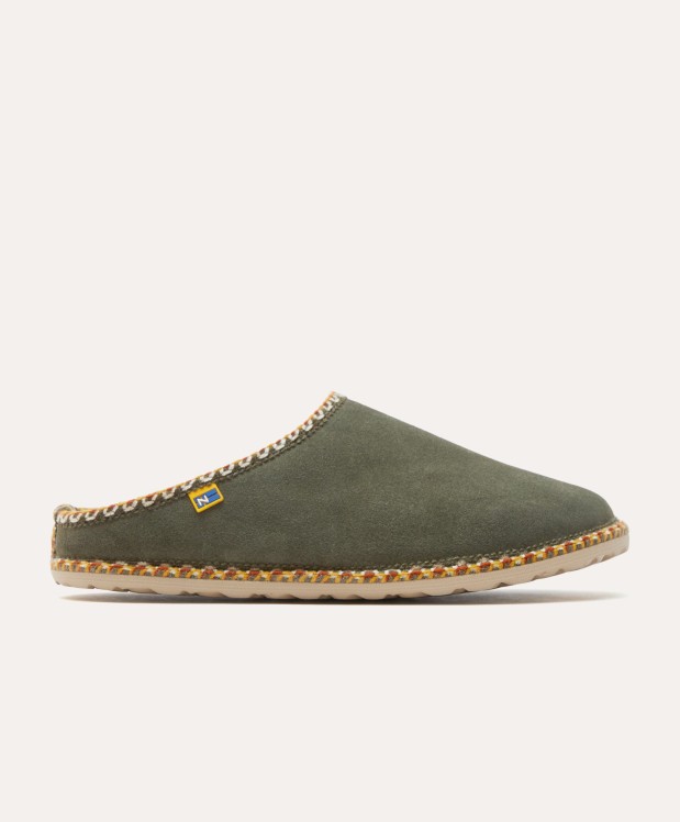 nordikas ZAPATILLAS DE CASA HOMBRE AFELPADO MUSGO Ofertas especiales