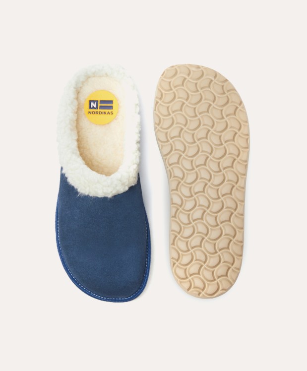 nordikas ZAPATILLAS DE CASA HOMBRE AFELPADO JEANS Precio ultrabajo