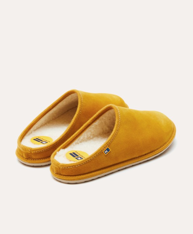 nordikas ZAPATILLAS DE CASA HOMBRE AFELPADO YELLOW 2025