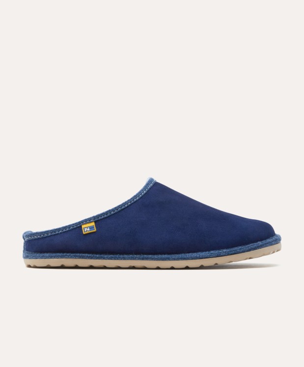 nordikas ZAPATILLAS DE CASA HOMBRE AFELPADO INDICO En línea