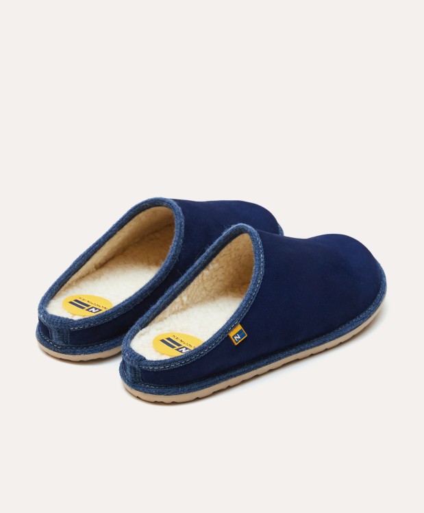 nordikas ZAPATILLAS DE CASA HOMBRE AFELPADO INDICO En línea