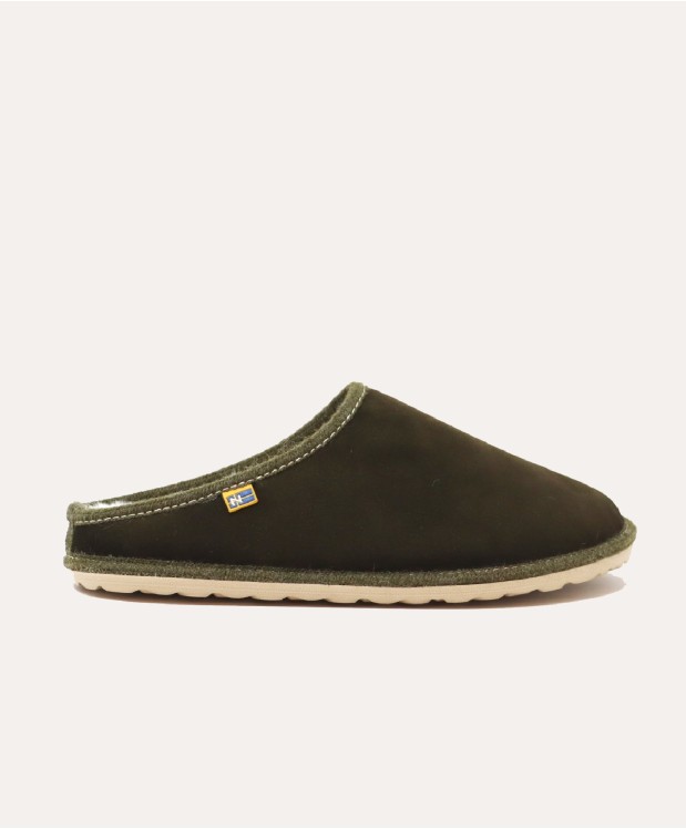 nordikas ZAPATILLAS DE CASA HOMBRE AFELPADO KAKI Venta caliente