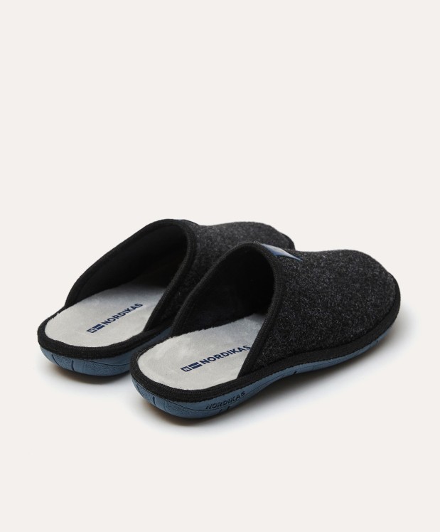nordikas ZAPATILLAS DE CASA HOMBRE TIROL NEGRO Ventas relámpago