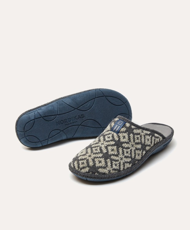 nordikas ZAPATILLAS DE CASA HOMBRE VELETA GRIS Mejor oferta