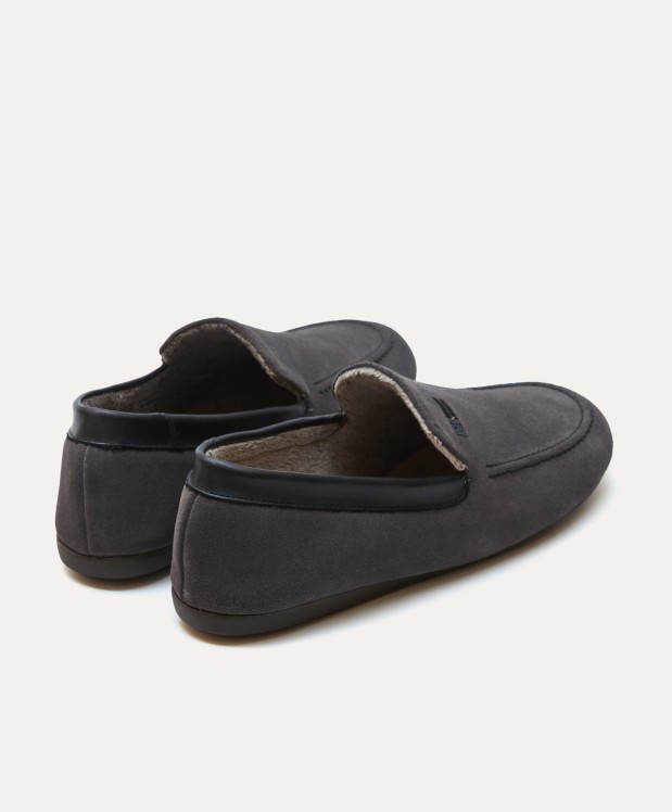 nordikas ZAPATILLAS DE CASA HOMBRE AFELPADO GRIS Promoción por tiempo limitado