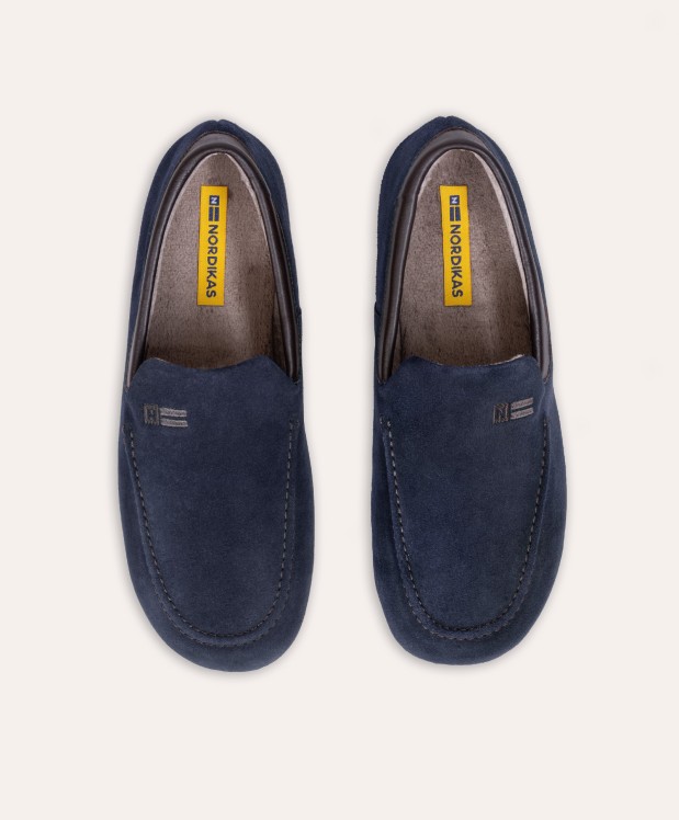 nordikas ZAPATILLAS DE CASA HOMBRE AFELPADO MARINO Solo hoy