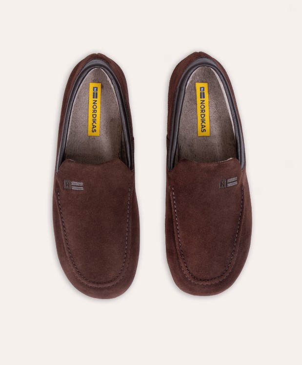nordikas ZAPATILLAS DE CASA HOMBRE AFELPADO MOKA DUBLIN MOKA Oferta especial de fábrica