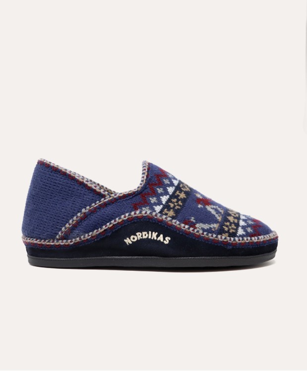 nordikas ZAPATILLAS DE CASA HOMBRE PATINADOR MARINO Precios de Black Friday