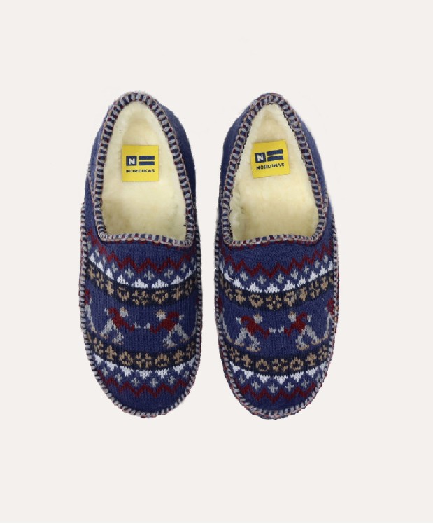 nordikas ZAPATILLAS DE CASA HOMBRE PATINADOR MARINO Precios de Black Friday